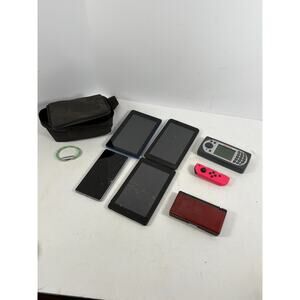 collection of electronic devices Tablets, Nintendo Switch,Nintendo DS For Parts